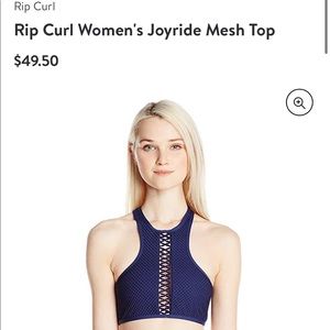 RipCurl High Neck Swimsuit Top